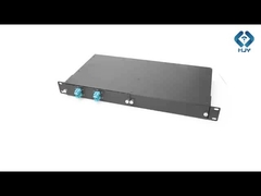 Custom Wavelengths DWDM OADM 1U 2 Slots Dual Fiber LGX Chassis 8CH DWDM MUX DEMUX