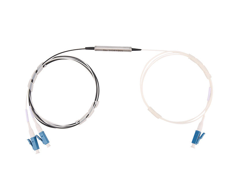Network Industrial Grade Steel Tube FWDM Filter For 1310nm 1550nm 1625nm Robust
