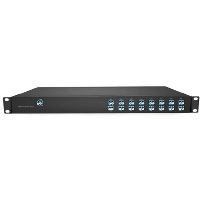Superior Performance 1U 19inch Chassis Dual Fiber 16CH DWDM MUX DEMUX LC/UPC with Monitor EXP Port