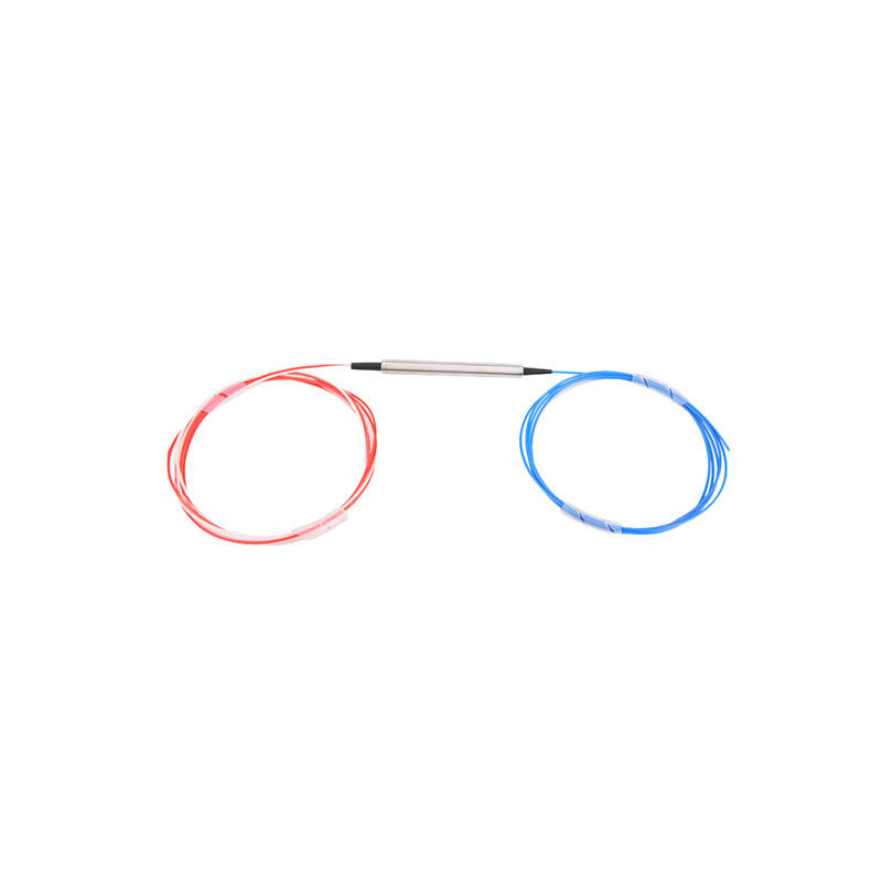 Professional Grade Optical Multiplexer CWDM Filter 1x2 Fiber Optical Bare Cwdm Multiplexer with Steel Tube for CWDM Optical Transmission Setups