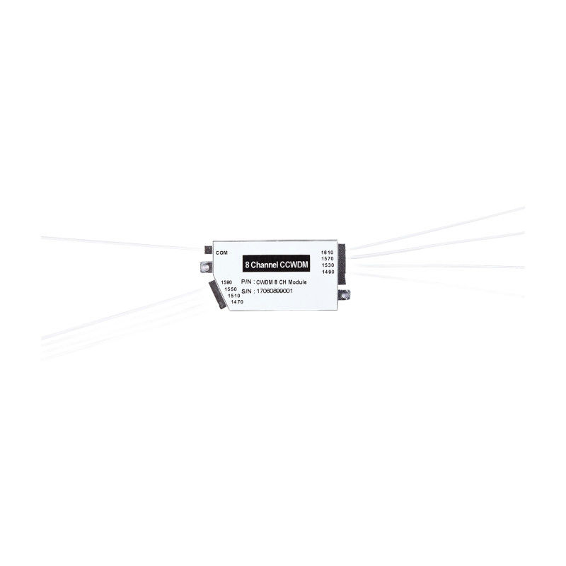55mm Optical CCWDM MUX Module 4 ~ 8CH Compact Box Type CWDM Multiplexer