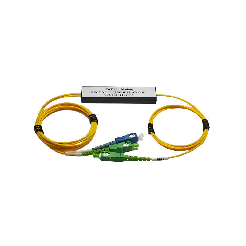 High Power 500mW FWDM Filter Fiber Patch For  DWDM Optical Amplifiers And EDFA