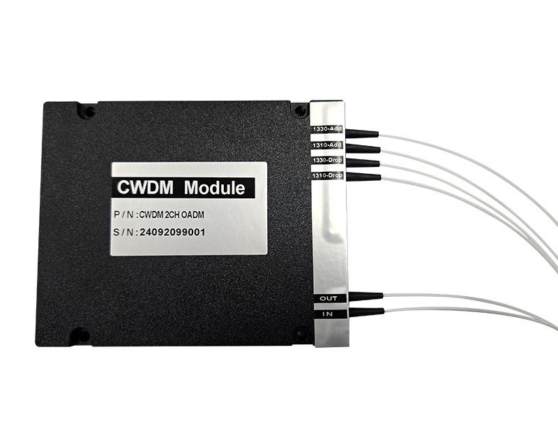Low Loss 2CH Dual Single Fiber CWDM OADM Fiber For Next Generation Optical Networks