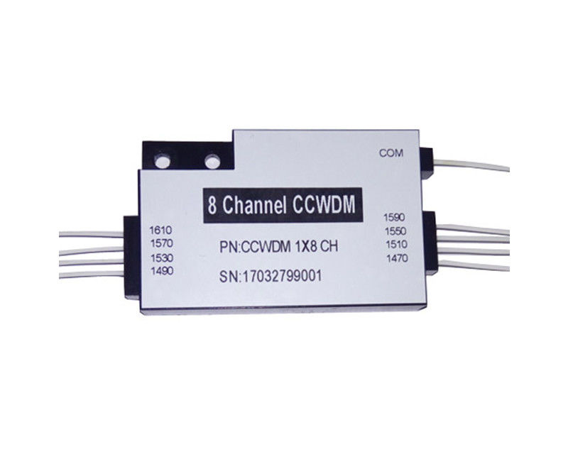 4 To 8 Channel CCWDM CWDM Mux Demux Fiber Optic Multiplexers For Telecom