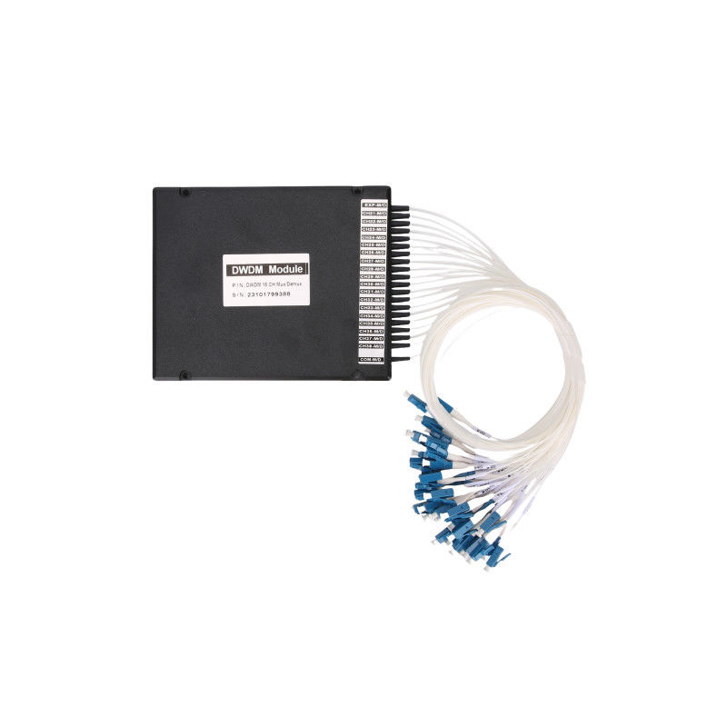 100GHz 18CH DWDM OADM DWDM MUX DEMUX High Uniformity For Consistent Data Transmission In Long Haul Applications