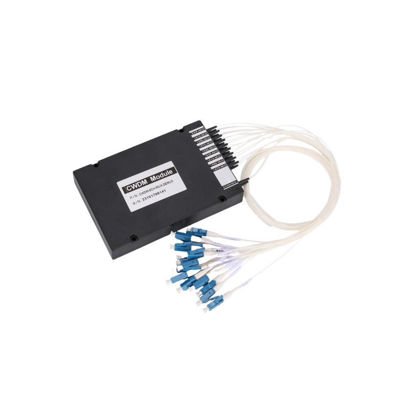 ABS Box 1.5dB CWDM OADM CWDM Multiplexer 8 Channel Module For Wavelength Division