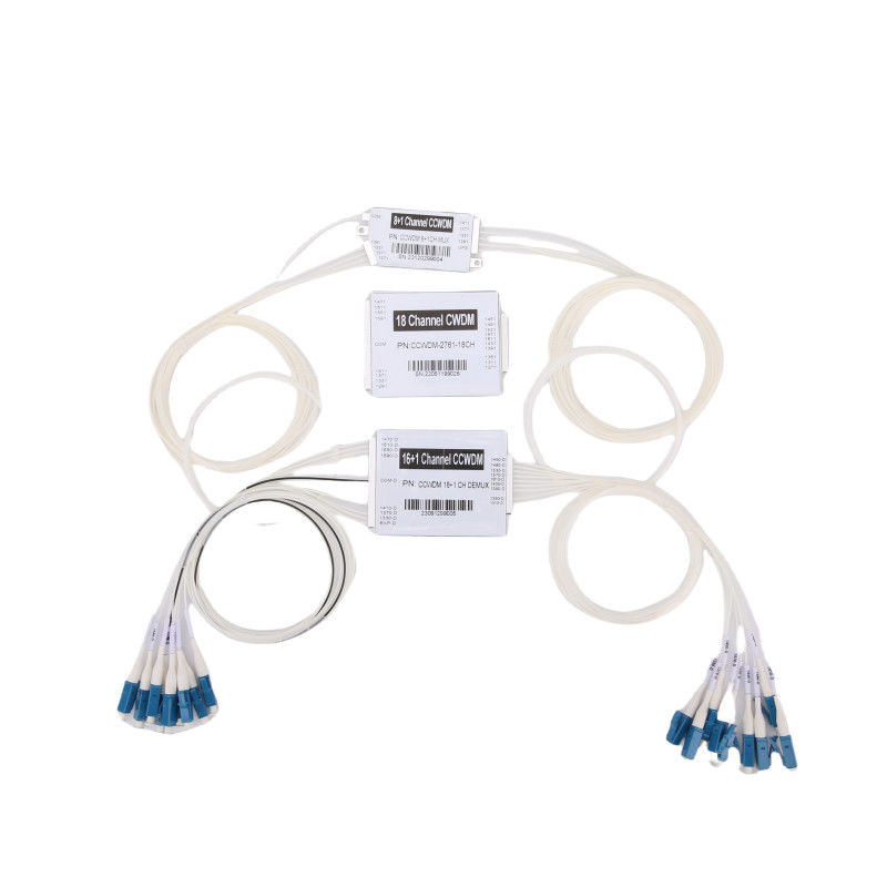 UPC Optical Network Fiber Optic Mux 18CH Compact CCWDM CWDM Mux Demux Multiplexer