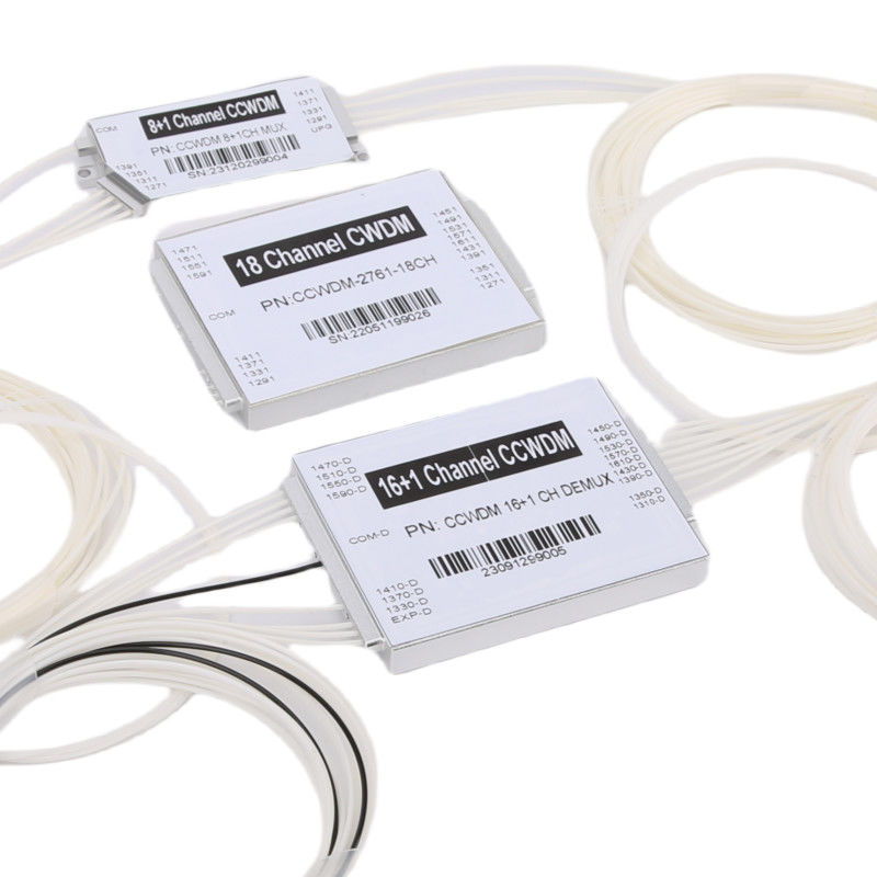 Compact Design 18CH CWDM CCWDM Multiplexer with High Wavelength Accuracy and Stability for Optimal Network Performance