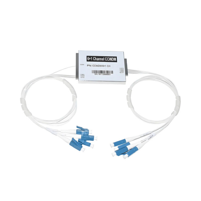 4 To 8 Channel CCWDM CWDM Mux Demux Fiber Optic Multiplexers For Telecom