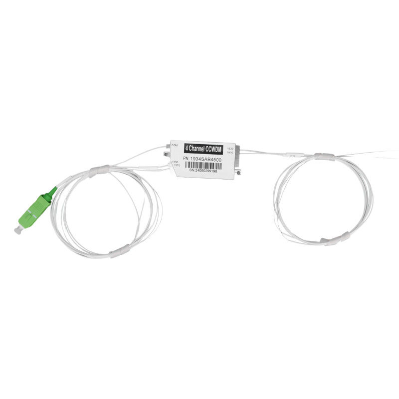 High Lsolation DEMUX Module 4CH Compact CWDM MUX CCWDM Multiplexer For Network Performance