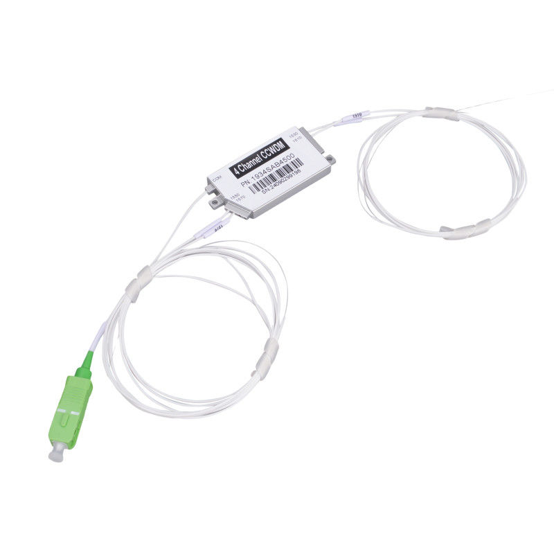 High Lsolation DEMUX Module 4CH Compact CWDM MUX CCWDM Multiplexer For Network Performance