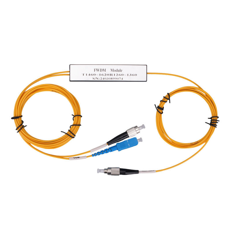 High Power 500mW FWDM Filter Fiber Patch For  DWDM Optical Amplifiers And EDFA