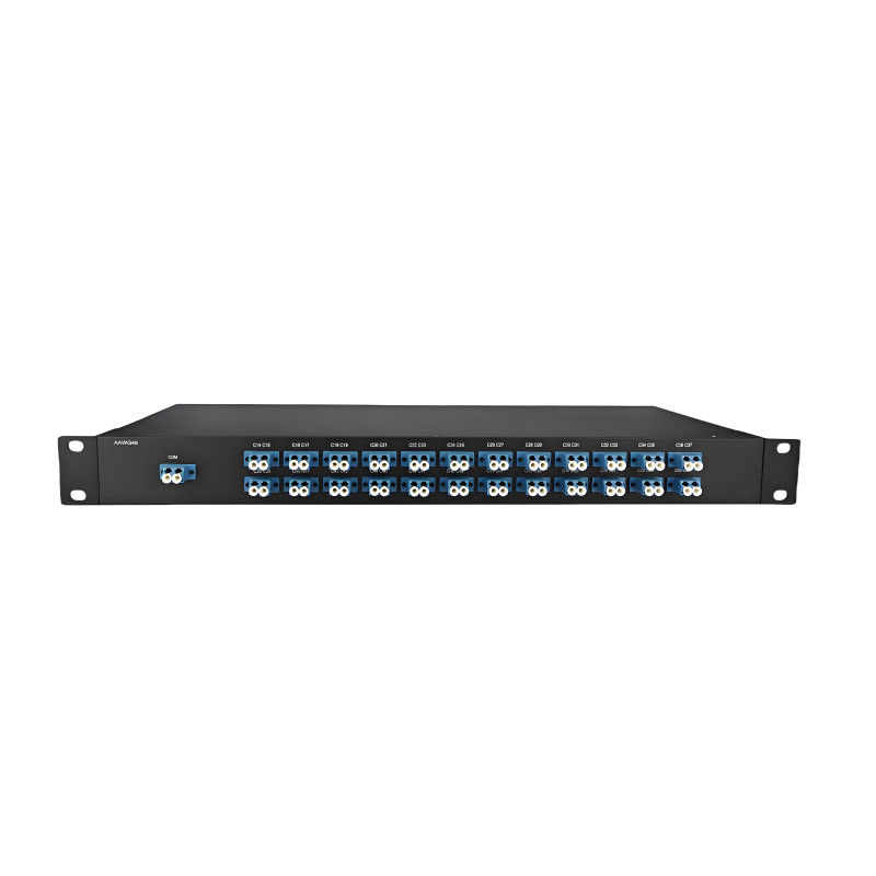 5G Fronthaul and Metro DWDM Networks 40 Channels AAWG Module with Dual Fiber and Real Time Monitoring from C21to C60