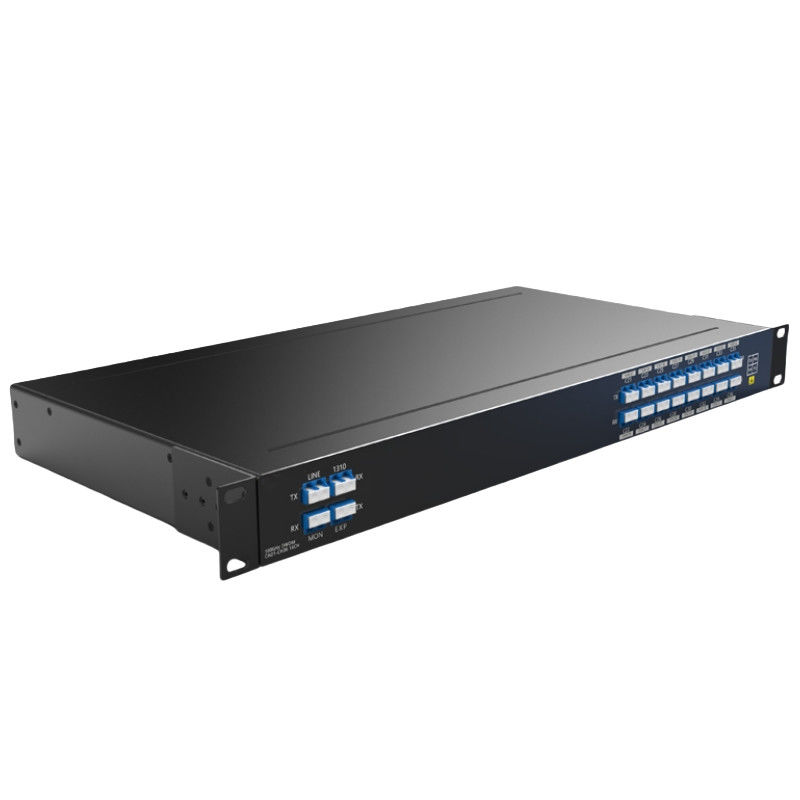 Simplify Network DWDM OADM 1U 19 Inch Rack Mount C21 To C36 16CH DWDM MUX DEMUX