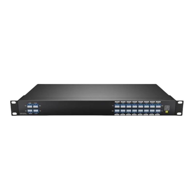 Simplify Network DWDM OADM 1U 19 Inch Rack Mount C21 To C36 16CH DWDM MUX DEMUX