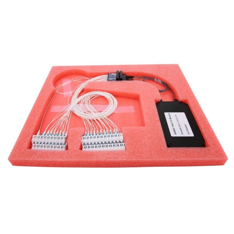 Flat Top Gaussian AWG Module 100GHz AAWG DWDM 40CH 48CH Module 300mW For ROADM Systems