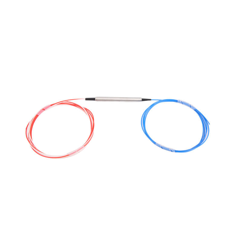 Industrial Temp 3 Port Fiber Circulator 1310 or 1550nm  Polarization Insensitive Optics  DWDM EDFA System Ready