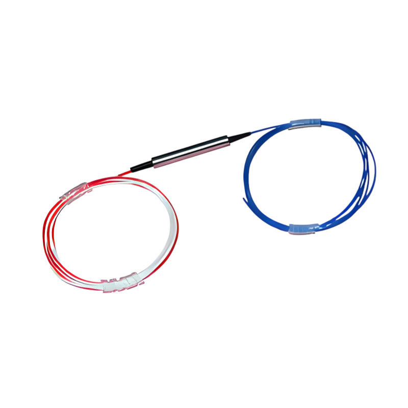 High Isolation 3 Port Optical Circulator 1310 or 1550nm Precision Tuned Wavelength Alignment  Telecom Grade Low IL Design
