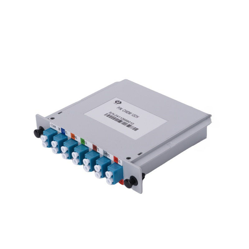 12CH CWDM Modules 1271-1371nm, 1391-1491nm  Mux/Demux singel fiber Low Insertion Loss High Isolation and Directivity Accept Customization