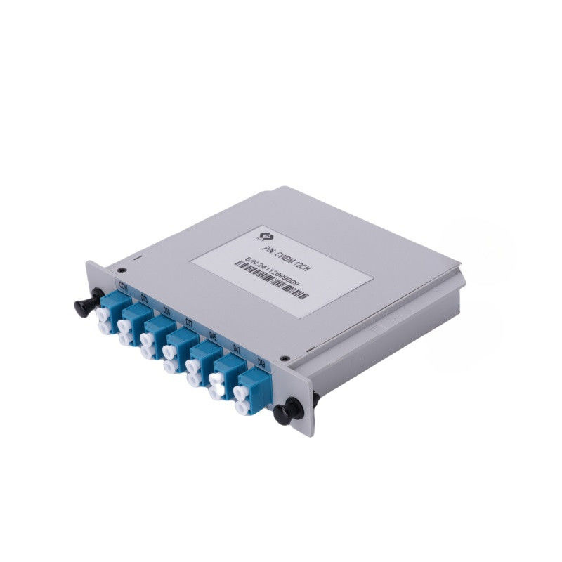 12CH CWDM Modules 1271-1371nm, 1391-1491nm  Mux/Demux singel fiber Low Insertion Loss High Isolation and Directivity Accept Customization