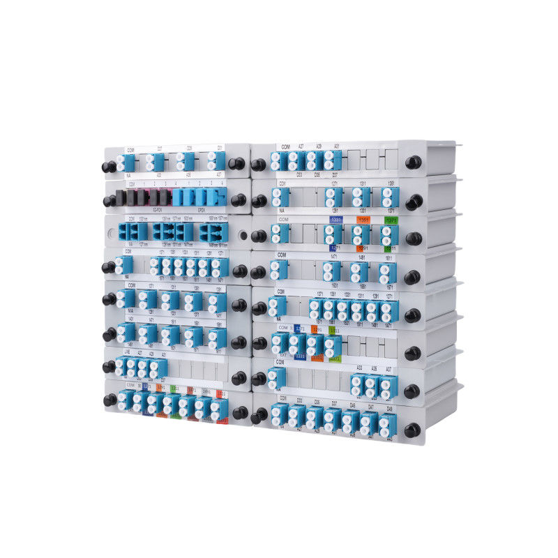 12CH CWDM Modules 1271-1371nm, 1391-1491nm  Mux/Demux singel fiber Low Insertion Loss High Isolation and Directivity Accept Customization