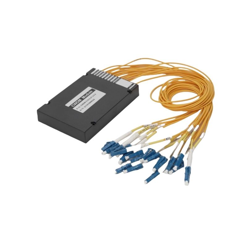 Monitor Port CWDM Mux Demux 16 Channel Expansion Ready Low 4.5dB IL LC UPC Single Fiber