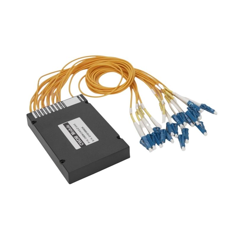 Monitor Port CWDM Mux Demux 16 Channel Expansion Ready Low 4.5dB IL LC UPC Single Fiber