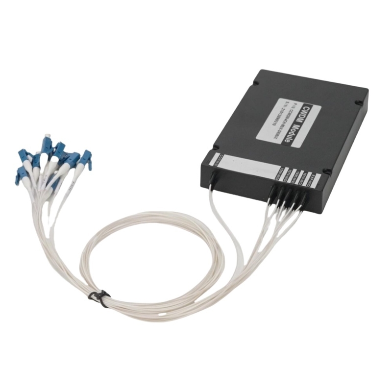 4-Channel CWDM MUX DEMUX ABS Box Industrial Solution for Metro Access Data Centers Dual Fiber 1550-1610nm Stability