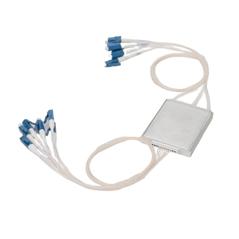 CCWDM MUX/DEMUX 4 or 8 Channel 1470 to 1610nm Dense WDM Transceiver for Fiber Optic Networks Industrial Grade
