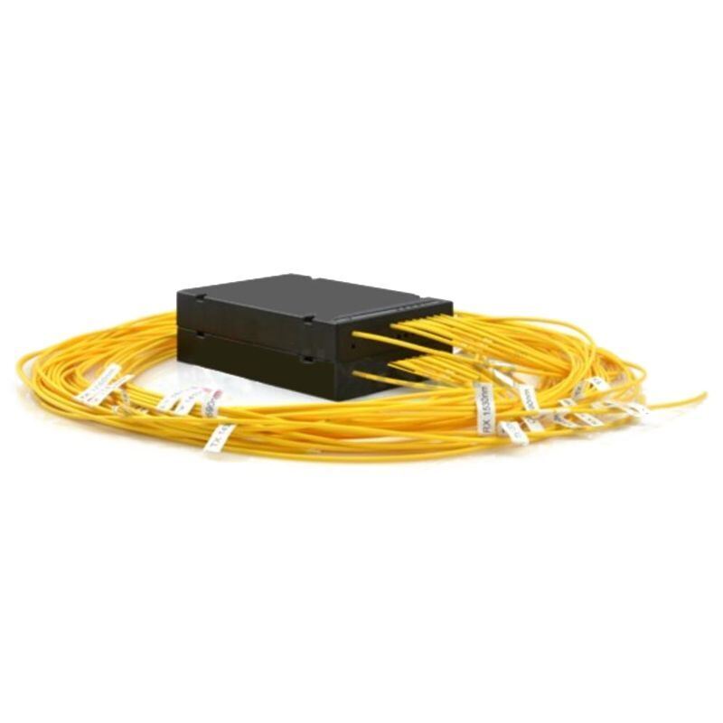 Boîtier ABS CWDM Mux Demux 1270nm à 1610nm 2 à 18 canaux pour applications de réseau multi-longueurs d'onde