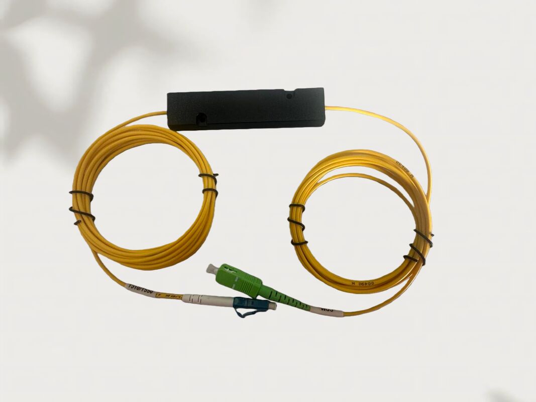 FWDM 1650nm reflection WDM filter mux the OTDR's wavelength 1650nm with 1310/1550 wavelength and output will be 1650+1310/1550 T1260-1610 R 1625-1670