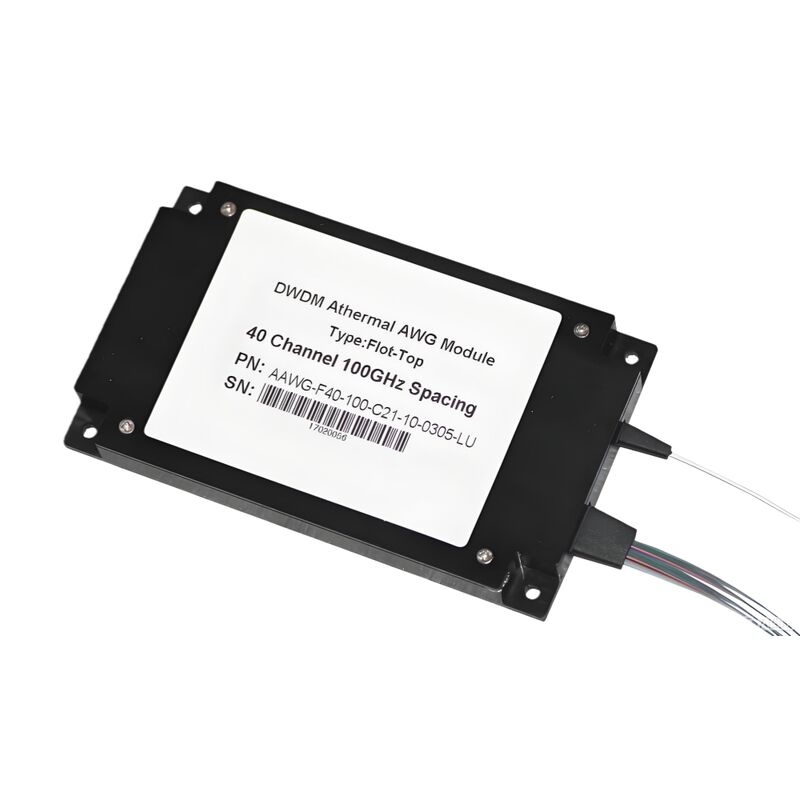 AWG Module DWDM Multiplexer Demultiplexer with 100GHz Channel Spacing Low Insertion Loss and High Isolation for Optical Communication