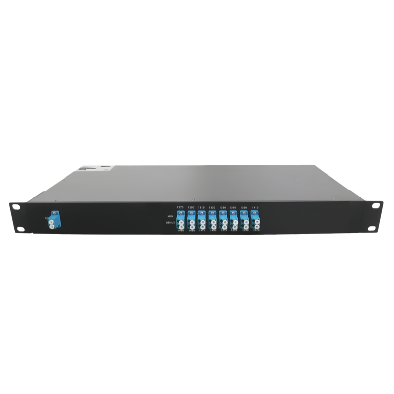 CWDM MUX DEMUX Equipment Providing Wavelength Multiplexing and Demultiplexing For Fiber Optic Communication Applications