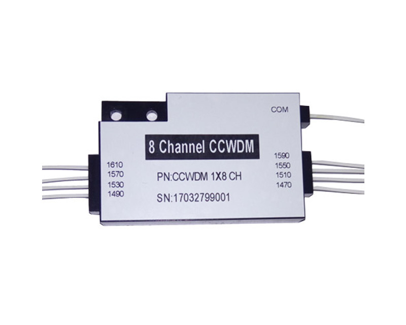 4 To 8 Channel CCWDM CWDM Mux Demux Fiber Optic Multiplexers For Telecom