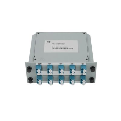 18 Channel CWDM OADM MUX DEMUX LGX 1270 - 1610nm With Simplex BIDI