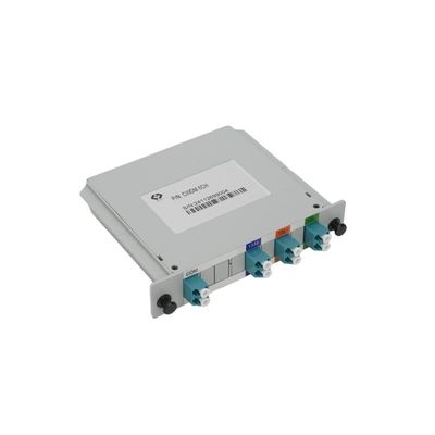 6CH CWDM Modules 1271-1371nm Mux/Demux Singel Fiber Low Insertion Loss High Isolation And Directivity Accept Customization