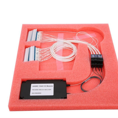 50Ohm 100GHZ AWG Module DWDM AAWG MODULE  For Optical Networking