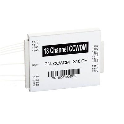 Compact Design 18CH CWDM CCWDM Multiplexer With High Wavelength Accuracy And Stability For Optimal Network Performance